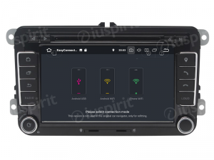 ANDROID autoradio 2 DIN navigatore per VW Golf 5 Golf 6 Passat Tiguan Jetta Polo Touran Caddy Scirocco CarPlay Android Auto GPS DVD WI-FI Bluetooth MirrorLink