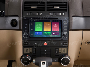 ANDROID autoradio 2 DIN navigatore per Volkswagen Touareg, Trasporter T5 Multivan GPS DVD WI-FI Bluetooth MirrorLink