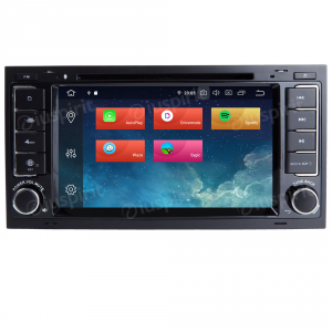 ANDROID autoradio 2 DIN navigatore per Volkswagen Touareg, Trasporter T5 Multivan GPS DVD WI-FI Bluetooth MirrorLink