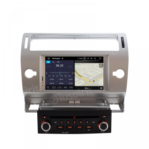 ANDROID autoradio navigatore per Citroen C4 2004-2012 GPS DVD WI-FI Bluetooth MirrorLink