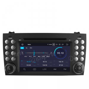 ANDROID 10 autoradio 2 DIN navigatore per Mercedes Benz Classe SLK R171, Mercedes W171 GPS DVD WI-FI Bluetooth MirrorLink
