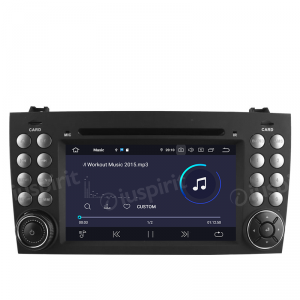 ANDROID 10 autoradio 2 DIN navigatore per Mercedes Benz Classe SLK R171, Mercedes W171 GPS DVD WI-FI Bluetooth MirrorLink