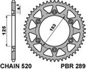 Passo catena moto - Kit catena corona pignone