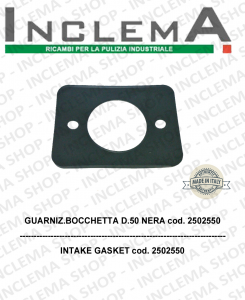 Guarnizione bocchetta ø 50 completa cod. 2502550 for apirapolvere e aspiraliquidi GHIBLI e WIRBEL