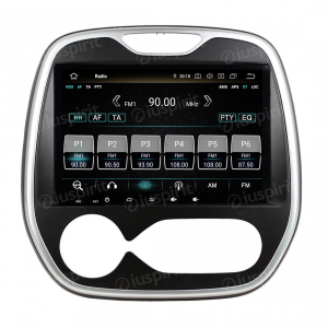 ANDROID autoradio navigatore per Renault Captur, Renault Clio, Samsung QM3 AUTOMATICO UN/C 2011-2016 GPS WI-FI Bluetooth MirrorLink