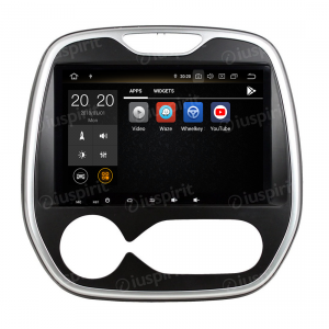 ANDROID 10 autoradio navigatore per Renault Captur, Renault Clio, Samsung QM3 AUTOMATICO UN/C 2011-2016 GPS WI-FI Bluetooth MirrorLink