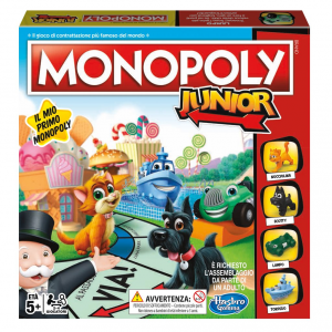 Hasbro Gaming- Monopoly Junior, Versione 2019/2018