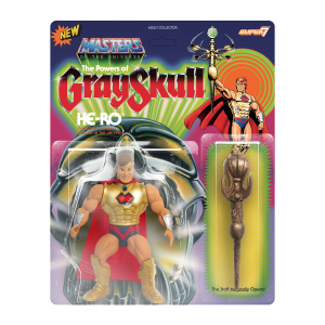 Masters of the Universe New Vintage Collection: HE-RO The Power of Grayskull by Super7