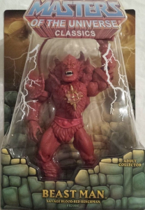 Masters of the Universe Classics: BEAST MAN (Red) by Mattel