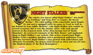 Masters of the Universe Classics: NIGHT STALKER