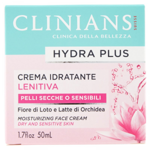 Clinians Crema Idratante Lenitiva Viso Hydra Plus 50 ml