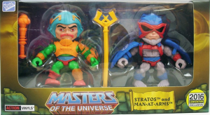 Masters of the Universe (the Loyal Subjects) 2 PACK Stratos & Man-At-Arms