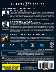 Il Cavaliere Oscuro - La Trilogia (3 Blu-Ray)