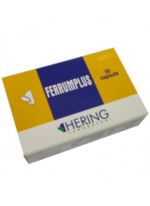 HERING FERRUMPLUS 30 CAPSULE CONTENENTI GLOBULI - MEDICINALE OMEOPATICO 