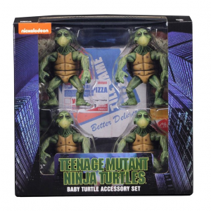 Teenage Mutant Ninja Turtles Action Figure 1/4: 4-Pack Baby Turtles by Neca