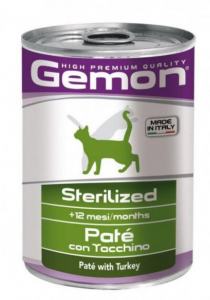 Gemon Cat Sterilized Tacchino 