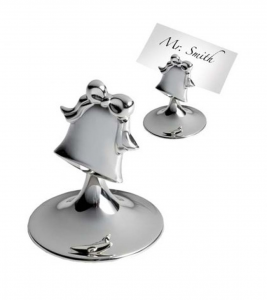 Segnaposto campanella in silver plated