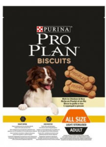 Purina proplan biscuits light/sterilised