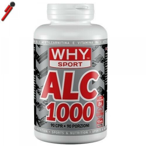 WHY Sport, ALC 1000, 90 cpr Acetil L-Carnitina da 1000 mg