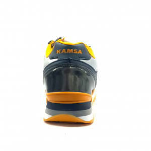 Sneakers piombo/gialle Kamsa (*)