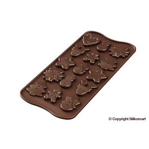 Stampo cioccolatini Xmas Buttons