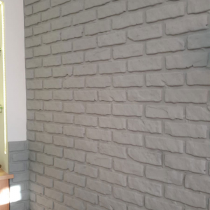 Modern Covered Brick Panel Grigio