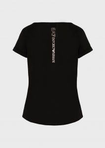 T-shirt donna ARMANI EA7 fiorata