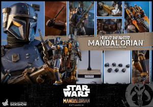 Star Wars The Mandalorian: TMS010 HEAVY INFANTRY MANDALORIAN by Hot Toys