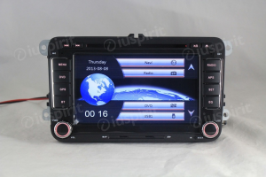 Autoradio 2DIN navigatore per Golf 6 Golf 5 Passat Tiguan Jetta Polo Touran Caddy GPS DVD USB SD Bluetooth