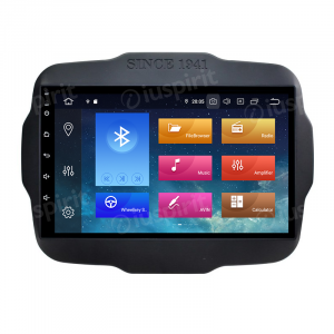 ANDROID autoradio navigatore per Jeep Renegade 2014-2022 GPS WI-FI Bluetooth MirrorLink