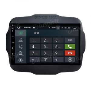 ANDROID 10 autoradio navigatore per Jeep Renegade 2014-2021 GPS WI-FI Bluetooth MirrorLink