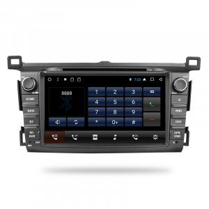 ANDROID autoradio 2 DIN navigatore per Toyota RAV4 2013 2014 2015 GPS DVD WI-FI Bluetooth MirrorLink