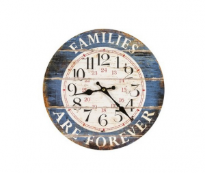 Orologio da parete families are forever