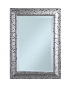 Espejo pan de plata rectangular