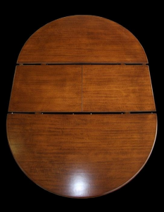 Mesa redonda estilo clásico 120 cm - extensible
