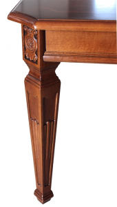 Mesa con marquetería de artesanado italiano Lux 180-260 cm