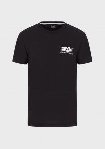 T-shirt uomo ARMANI EA7 con logo effetto stencil