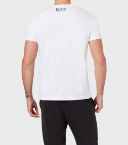 T-shirt uomo ARMANI EA7 in jersey con maxi-logo