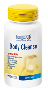 LONGLIFE BODY CLEANSE 90 CAPSULE - INTEGRATORE AZIONE INTESTINALE E DEPURATIVA 