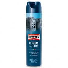 AREXONS GOMMA LUCIDA Deterge, lucida e protegge gli pneumatici 8371