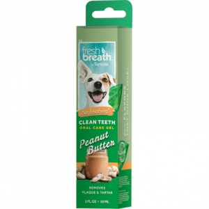 Tropiclean Clean Teeth Gel Peanut Butter 59 ml NEW
