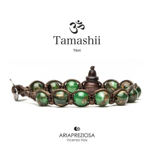 Bracciale Tamashii Quarzo Mosaico Verde