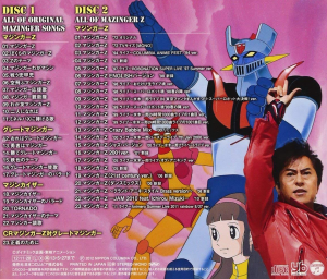 2 cd Ichiro Mizuki: All of Mazinger Songs