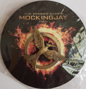 The Hunger Games pin spilla