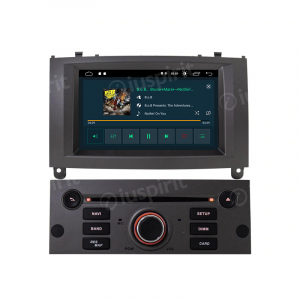 ANDROID autoradio navigatore per Peugeot 407 2004-2010 CarPlay GPS DVD USB SD WI-FI Bluetooth Mirrorlink
