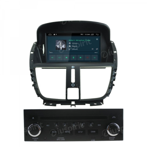ANDROID autoradio navigatore per Peugeot 207 Peugeot 206 2007-2014 GPS DVD USB SD WI-FI Bluetooth Mirrorlink
