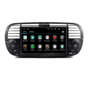 ANDROID autoradio navigatore per Fiat 500 Fiat Abarth 595 2007-2015 CarPlay GPS USB WI-FI Bluetooth Mirrorlink