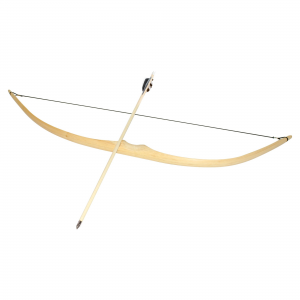 Set amatoriale Tiro con l'arco in legno e metallo con frecce e bersaglio