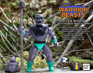 The Warrior Beasts: MASTER BOSHAK / TENGKORAK BODYGUARD by Zoloworld