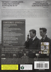 Cofanetto: TRUE DETECTIVE La Prima Stagione Completa (3 dvd)